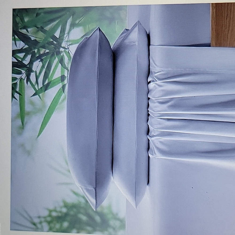 Naturefield light gray cooling bamboo sheet 4pc set soft breathable Cal King New